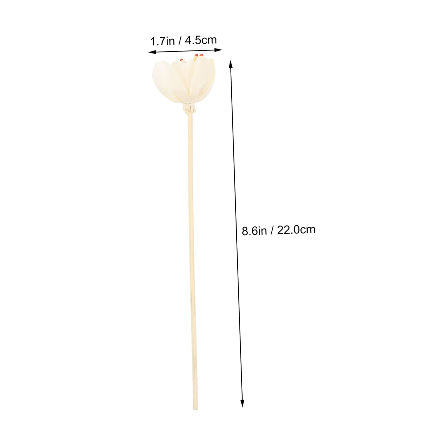 PRETYZOOM Flower Diffuser Sticks Set Essential Oil Diffuser Refills Scented Sticks