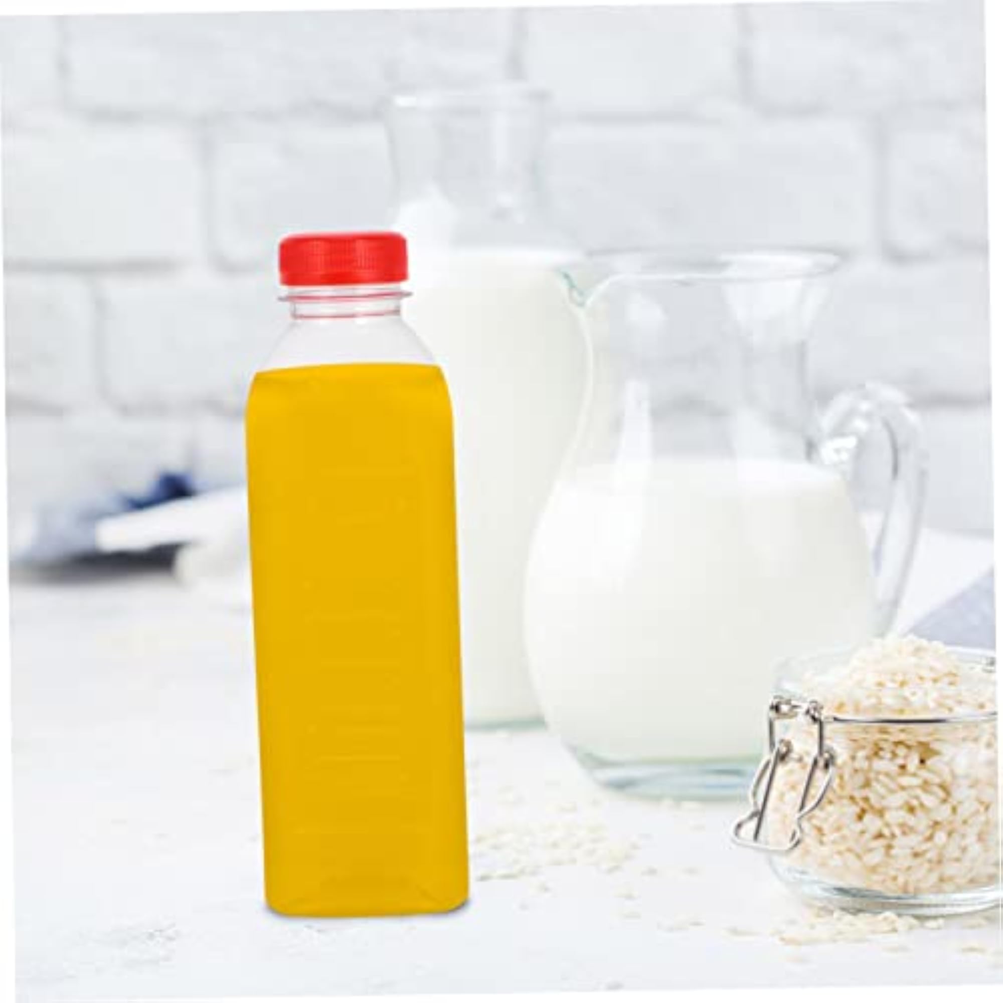 10pcs Disposable Plastic Bottles for Beverages