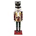 Price comparison product image Clever Creations Soldier Nutcracker Decoration Figure - 14" Red, Gold, Blue, Black, And White