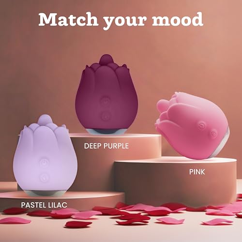 Oliver James Rose Vibrator Toy for Women Licking Nipple Stimulation - Image 5