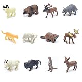 【PÄDAGOGISCHES SPIELSET】Die Spielfiguren bieten eine tolle Möglichkeit, die Feinmotorik, die Kreativität und die Fantasie zu fördern. Ihre einzigartig geformten Texturen und reich bemalten Details verleihen den Tieren Lebendigkeit. Und alle Tierfiguren stehen sehr gut, sie fallen nicht um. Kinder möchten mehr Zeit zum Beobachten und Spielen mit ihnen verbringen.