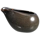 Pichet en porcelaine – saucière idéale pour servir et verser individuellement jus, sauces et jus de viande à table, pot à crème en céramique