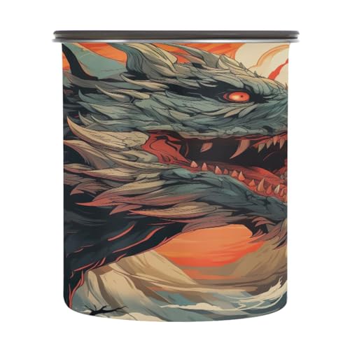 Contenedor de Almacenaje al Vacío para Café de Acero Inoxidable 30oz