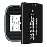 [Upgraded] 5500 mAh MiFi 8800L/7730L Battery, BOANV Ultra High Capacity Replacement Battery for Novatel Jetpack MiFi 8800L 7730L Battery Mobile Hotspot P/N: 40123117
