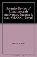 Saturday Review of Literature 25th Anniversary B001144JSS Book Cover