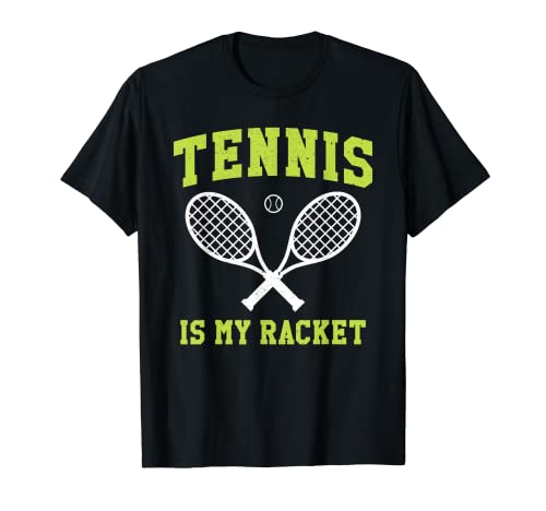 Tennis Is My Raqueta Divertida Idea de regalo para entrenador Camiseta