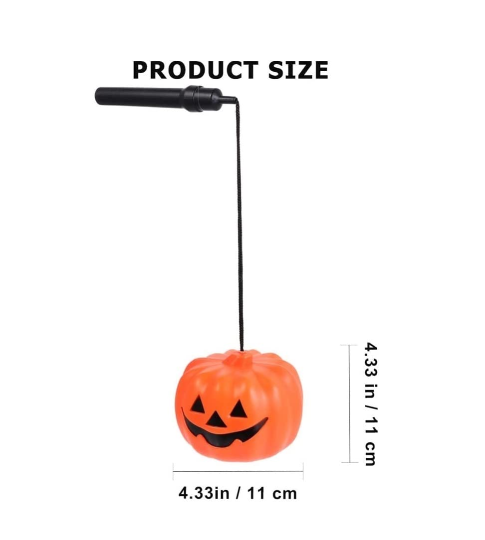 Latarnia na Halloween 4 Sztuki Dynia Wisząca Lampa Plastikowa Latarnia Przenośna Lampka Z Dyni Halloween Do Domu Dekoracja na Halloween