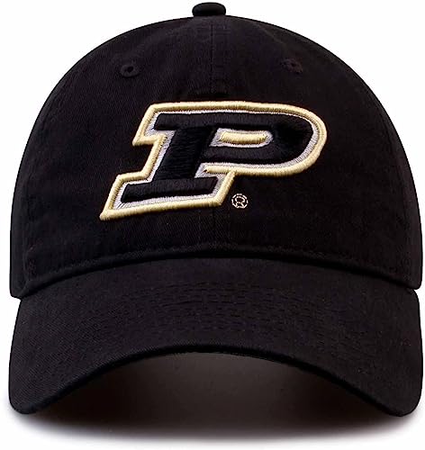 Collegiate Hats - Fitted Caps Adjustable Hats and Snapbacks Available (Adjustable Hat, Purdue)