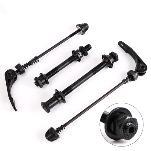 Moondkist Bike Quick Releases Set, 1 Pair Mtb Quick Release Bicycle Hub Road Mountain Bike Front & Rear Axle Hollow Shaft Set With 25Mm Wheel Hub Steel Ball For Road Bike, Mountain Bike #TOP7
