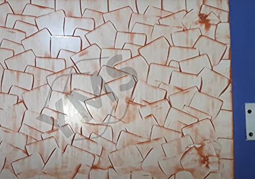 Image of YMS Designer Texture Painting Tool Spatula Special 3D Effect DIY for Wall Decor (Black, Pack of 4)