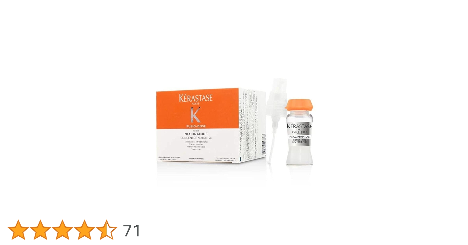 Kerastase Fusio-Dose with Niacinamide Concentre Nutritive Very Dry