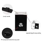 Lily queen Recycle Waste Bag for Kitchen Home Trash Sorting Bins Base Plate Waterproof Baskets Polypropylene 2 Set - Image 3