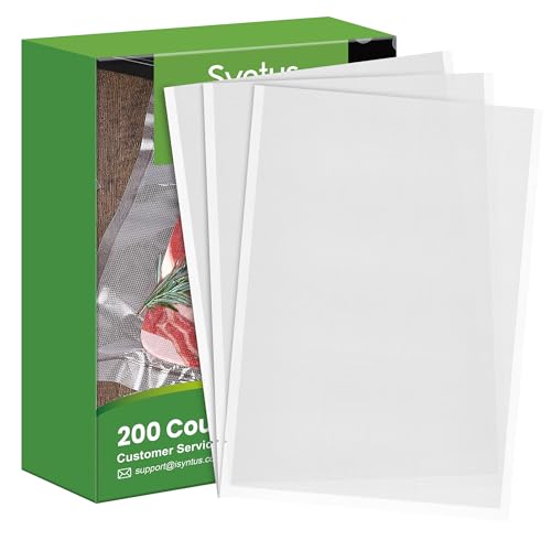 Syntus Vacuum Sealer Bags, 200-count 11x16 inch (Gallon), BPA Free
