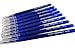 Pilot Frixion erasable pens refill, 9 refill bundle Blue color gel ink fine point 07 (Blue)