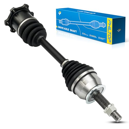 PHILTOP 666238 Front CV Axle Shaft Assembly Compatible with Nissan TITAN 2004-2015, Nissan Armada 2005-2015, INFINITI QX56 2004-2010, Nissan Pathfinder Armada 2004, 1 PCS CV Axle Drive Shaft by PHILTOP - Used condition - US$59.36