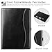 ZtotopCases for iPad 6th/5th Generation 9.7 Inch 2018/2017 iPad Air 2 & 1 Case, Premium PU Leather Business Folding Cover with Auto Wake/Sleep, Multiple Viewing Angles for iPad Air 2nd/1st Gen, Black