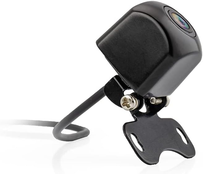 Side view of the Caliber CAM030 camera with its mounting bracket