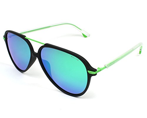 Lunettes de soleil Police SPL582 homme noir mat l'élégance italienne