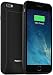 PowerBear Battery Case iPhone 6 / iPhone 6S [5000 mAh] External Rechargeable Charger Pack for Apple iPhone 6 and 6S (Up to 275% Extra Battery) - Black [24 Month Warranty Included]
