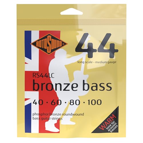ROTOSOUND ���g�T�E���h �x�[�X�� Phosphor Bronze Roundwound/Medium (.040-.100) RS44LC