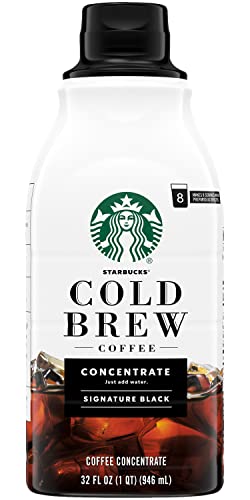 Starbucks Cold Brew Coffee Concentrate (Signature Black, 32 Fl Oz (Pack Of 2)) #TOP1