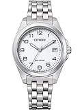 Uhrglas: Synthetischer-Saphir Citizen Eco-Drive Solar Damen-Armbanduhr EO1210-83A