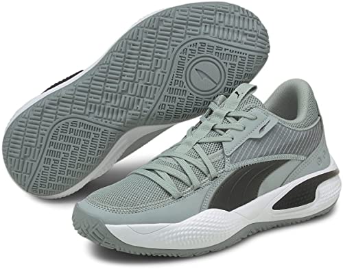 PUMA Mens Court Rider Team Basketball Sneakers Shoes - Grey2