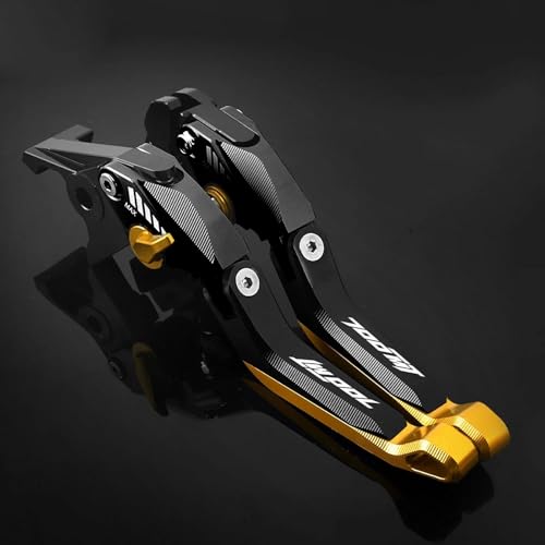 Manetas de freno y embrague ajustables para CFMOTO 700MT 2025 en color negro 2