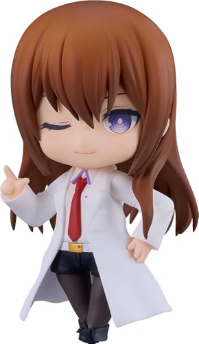 グッドスマイルカンパニー STEINS;GATE ねんどろいど 牧瀬紅莉栖 白衣Ver. べーしっく プラスチック製 塗装済み可動フィギュア ノンスケール 専用台座付属 全高約100mm
