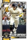 2026 Topps Series One #192 William Contreras Milwaukee Brewers Official Baseball Card in Raw (NM or Better) Condition