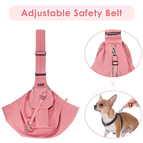 image for SlowTon Dog Carrier Sling, Thick Padded Adjustable Shoulder Strap Dog 