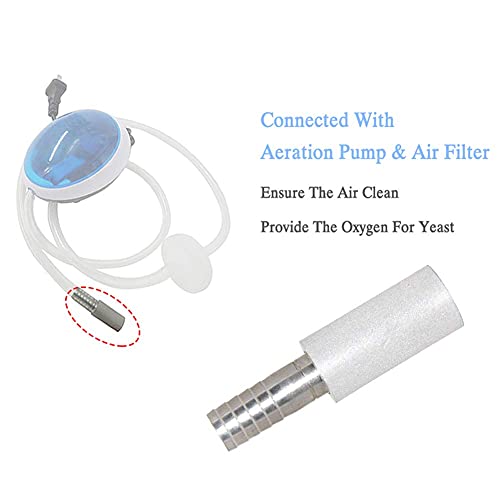 Diffuseur d'aeration biere vin Joywayus eviter fermentation ratee avec 0.5 micron - 5