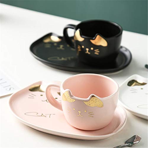 Amazon.co.jp: コーヒーカップ セラミックコーヒーカップセット漫画猫