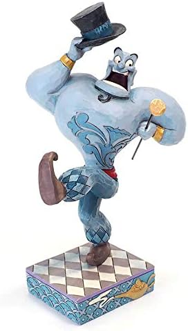 Enesco Aladdin Gene Figurine, Stone Resin, Multicolor, 8.3 Inch