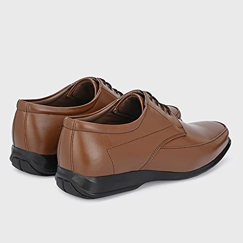 Image of Centrino Men's Formal Shoe |Elegant Lace Up Derby for Business & Casual Wear | Premium Craftsmanship for a Stylish & Sophisticated Look | Cushioned Insole for All-Day Comfort & Support (8657)
