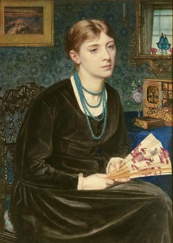 Pintura Murales Decor Retrato de Louise A Baldwin de Edward Poynter Lienzo Impreso de Alta Fidelidad
