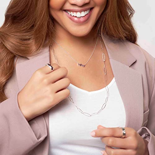 Silpada 'Scatter About' Cubic Zirconia Necklace In Sterling Silver, 18" #TOP5