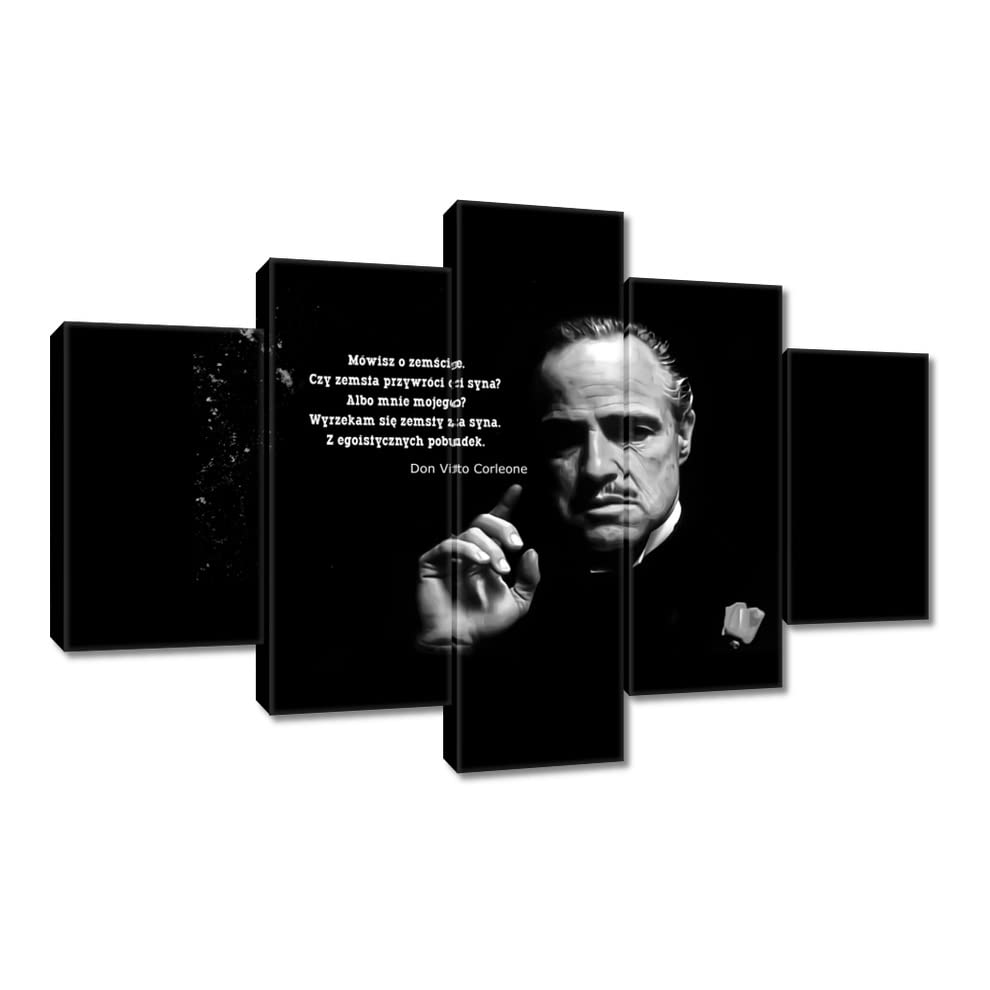 Cuadro El Padrino el regalo perfecto para cinéfilos lienzo decorativo 120x80 cm Don Citas