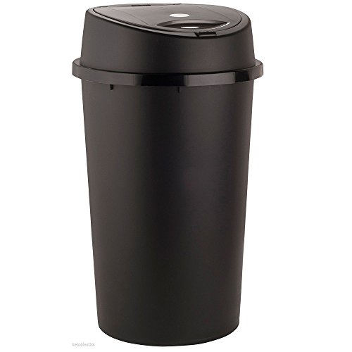 45L Pedal Bin with Removable Lid - Black