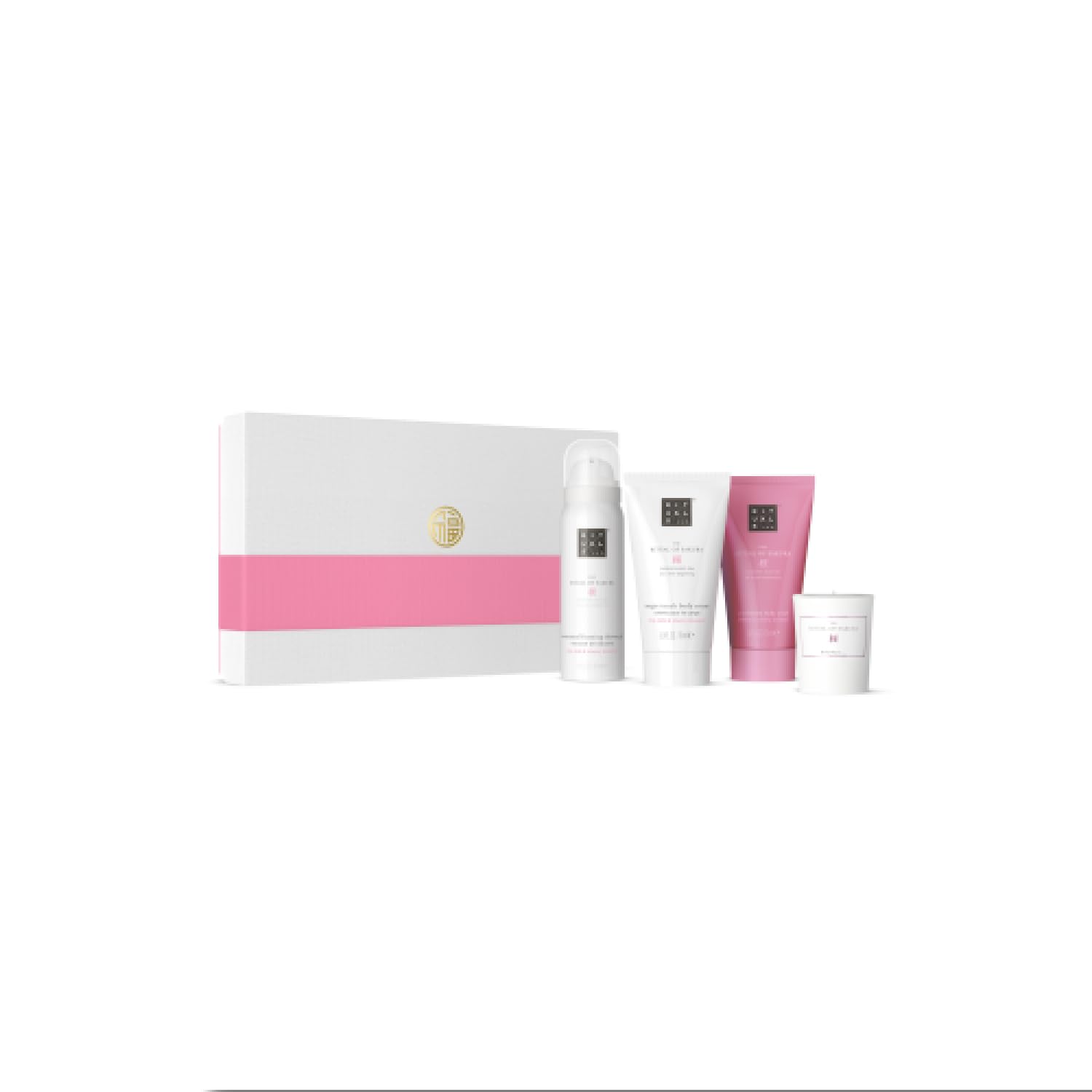 RITUALS Cofre regalo The Ritual of Sakura, S - Set de baño con 4 productos para el cuidado de la piel con leche de arroz y flor de cerezo - Propiedades nutritivas y renovadoras
