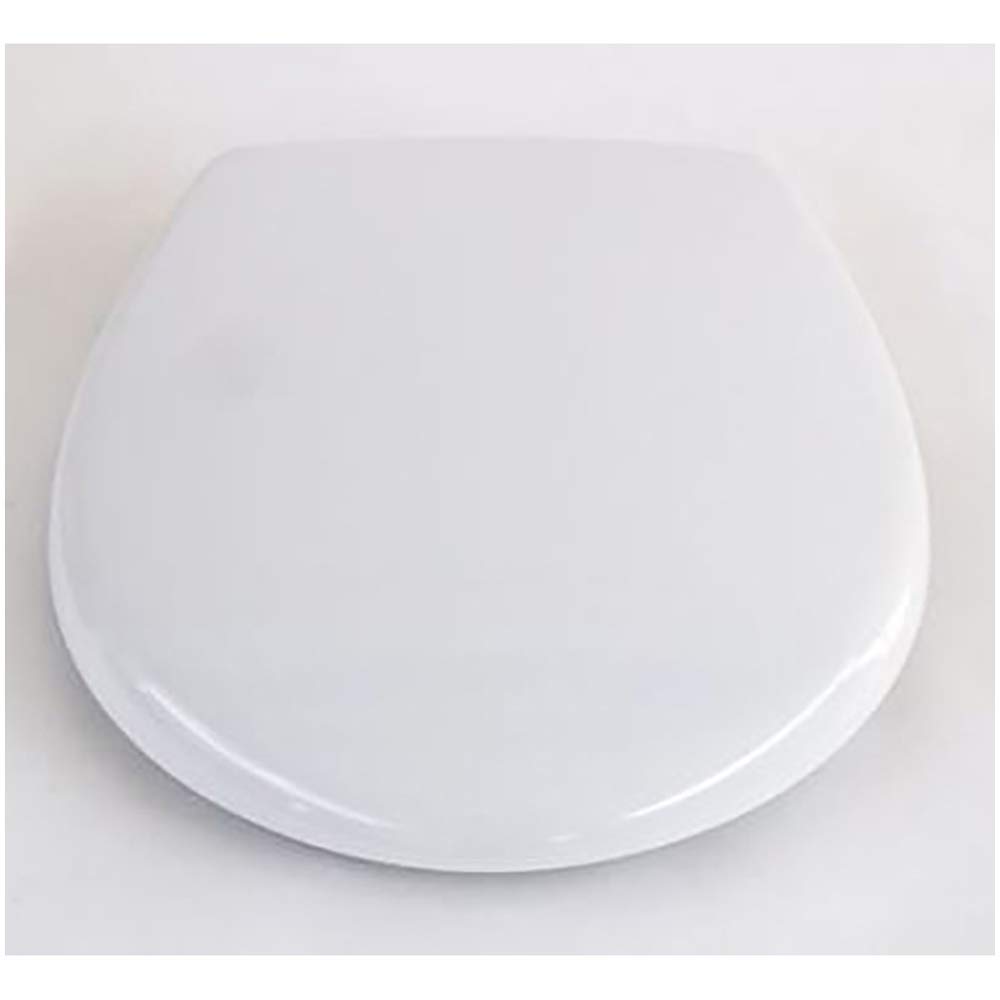 Keramag WC Sitz passt nur zu Renova Nr.1 572165 DIN, weiß(Alpin) Scharniere edelstahl 572165000, Bitte Paßliste beachten!