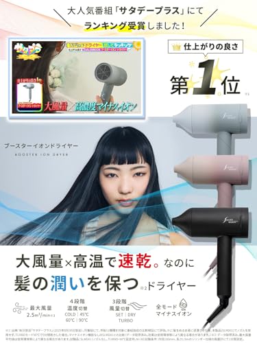 SALONMOON ブースターイオン ドライヤー SLMD01MP-A の商品画像 1