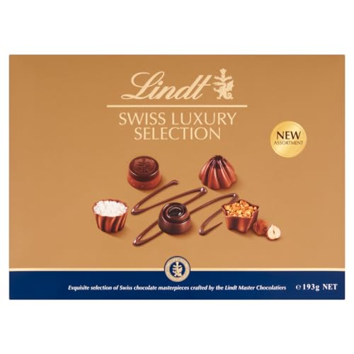 Lindt Swiss Luxury Selection – 193g Medium Gift...