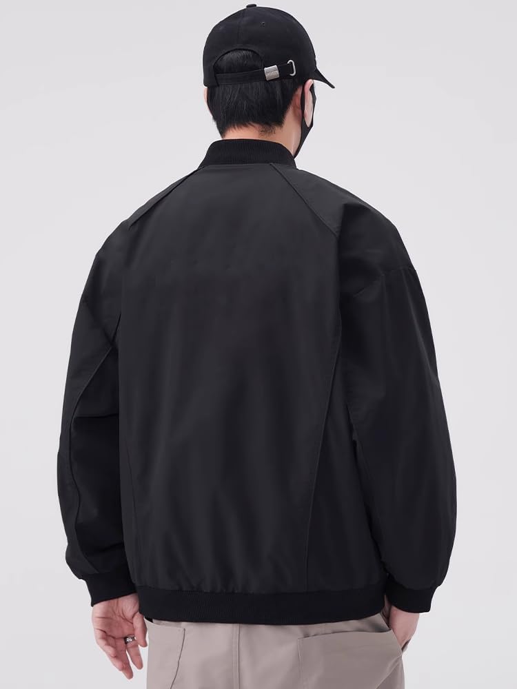 Men's Casual Hooded Jacket, Loose Work for Spring and Fall