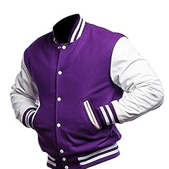 Purple Letterman Jacket