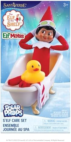 The Elf on the Shelf Polar Props S'elf Care Spa Set