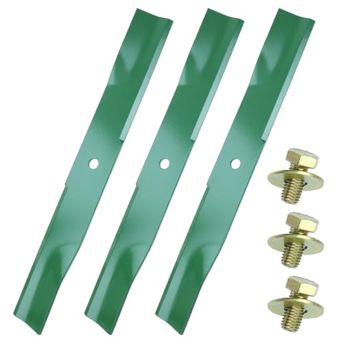 POSEAGLE 793794 Lawn Mower Blades with Bolt for Hustler Raptor SD 60 Blades