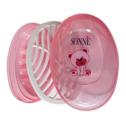 Saboneteira Luxo RS Urso, Sonne, ROSA