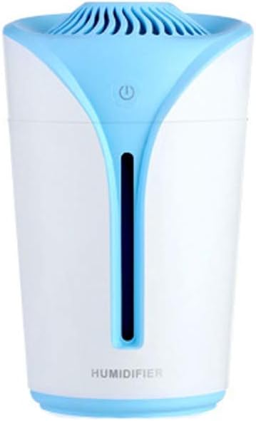 Dtuta Humidifier Heater Hanging Children's Room Cold Nebuliser Colourful Night Light Mini Mute Car Outdoors Moisturising Non Drying, ABS, blue, standard size