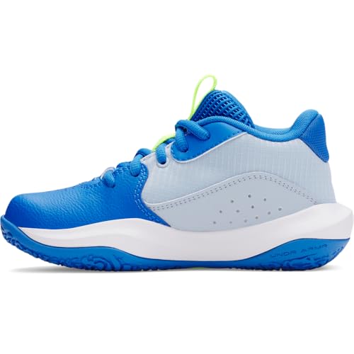 Under Armour Lockdown 7 (453) - Sneakers unisex per bambini in età prescolare, azzurro/blu/azzurro metallizzato (Blue...